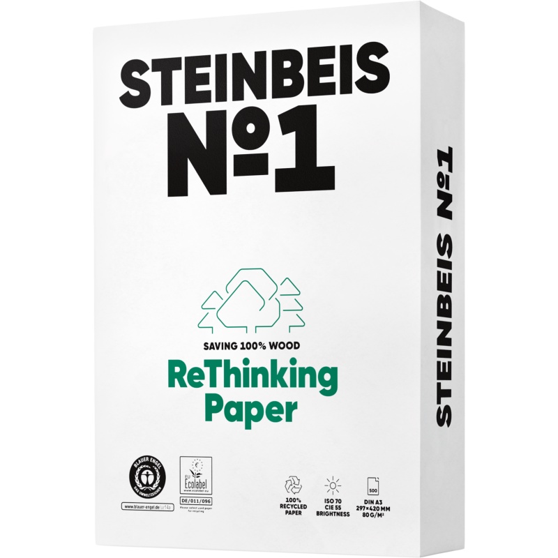 Papier Steinbeis No. 1 A4 80gr/ds5x500v