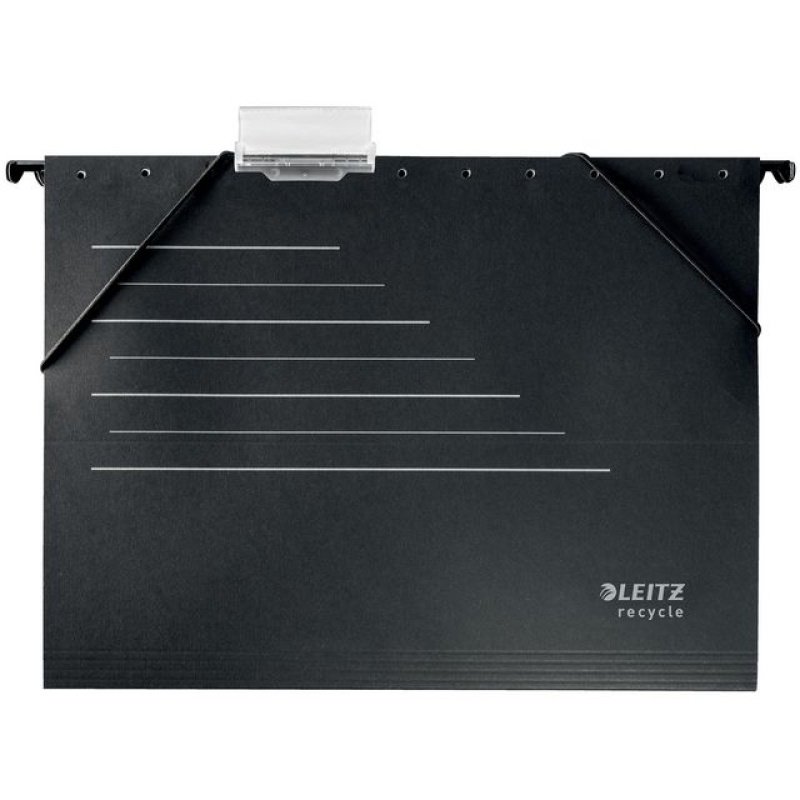 Hangmap Leitz Alpha Recycle v-bod zwart