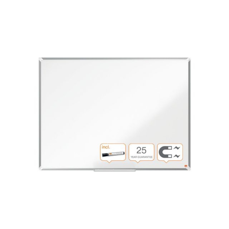 Whiteboard Nobo Prem Pls 600x450 emaille