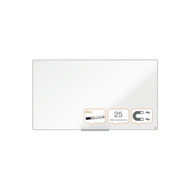 Whiteboard Nobo Pr Wide 1550x870 emaille