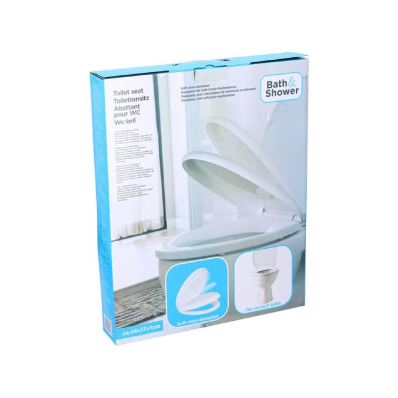 WC-bril Bath+Shower 44x37x7cm soft close