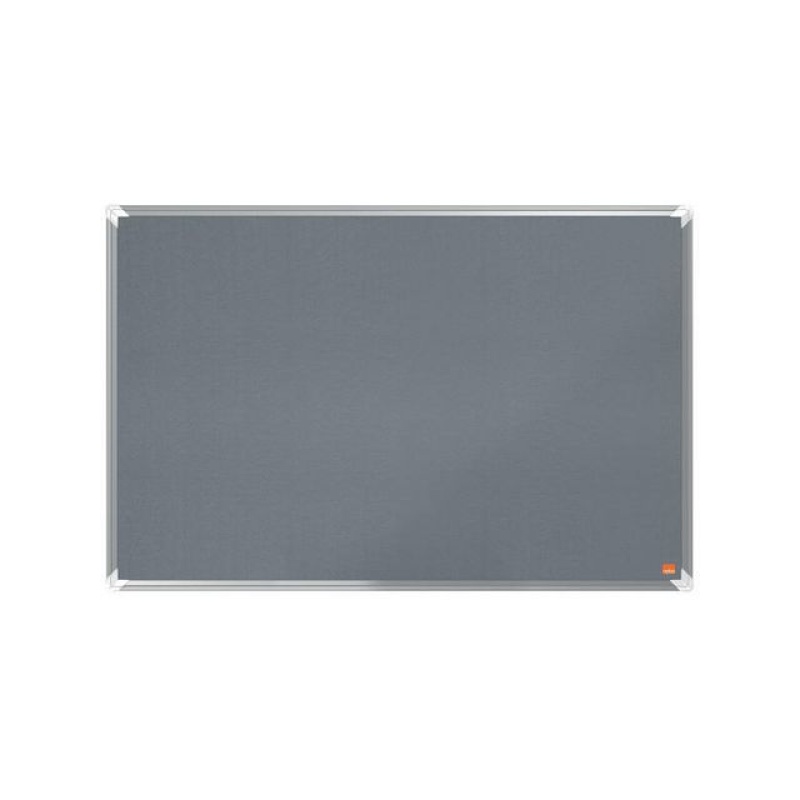 Memobord Nobo Prem Plus 900x600mm grijs
