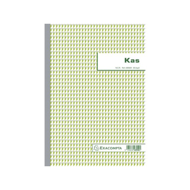 Kasboek Exacompta A4 NCR 2-v