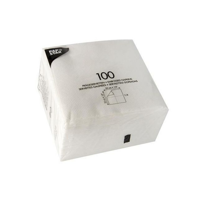 Servet Papstar 33cm 1lgs 1/4 wt/pk100