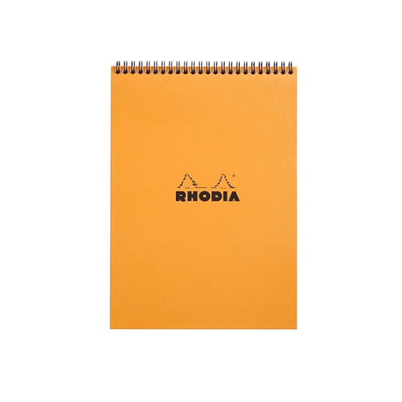Kop spiraalblok Rhodia A4 gelijnd/pk5