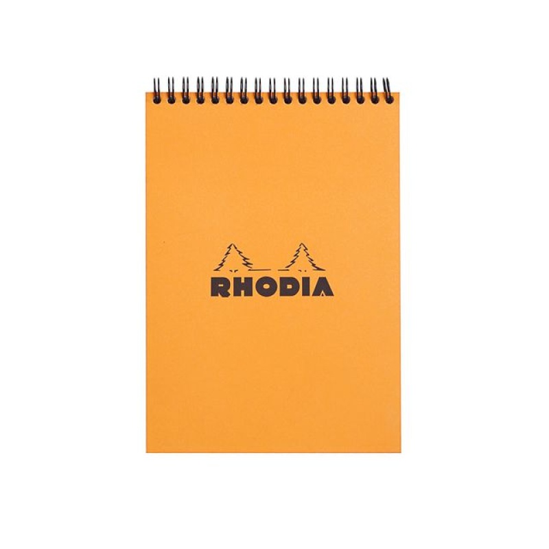 Kop spiraalblok Rhodia A5 gelijnd/pk5