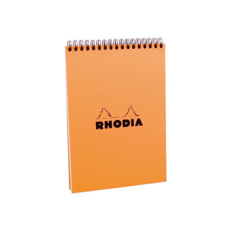 Kop spiraalblok Rhodia A5 ruit 5x5/pk5