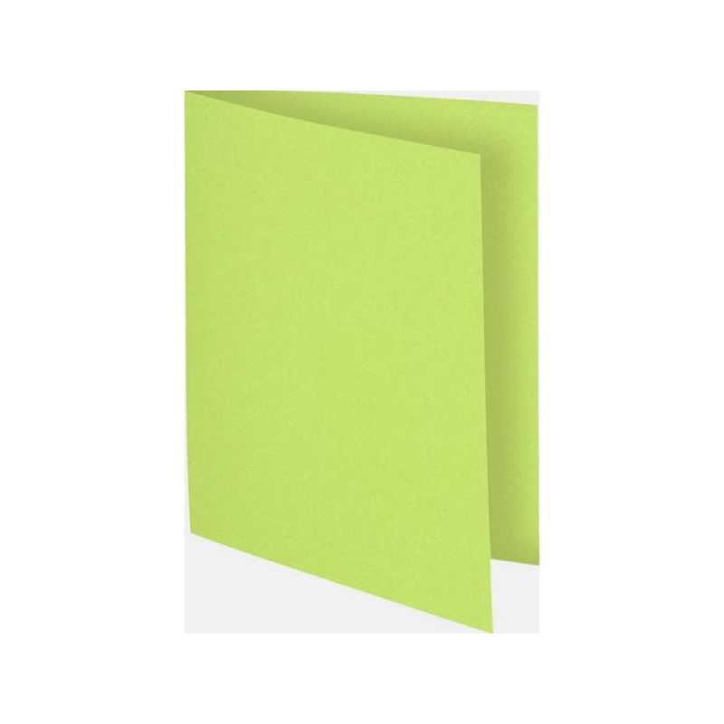 Vouwmap Flash A4 80g lindegroen/pak100