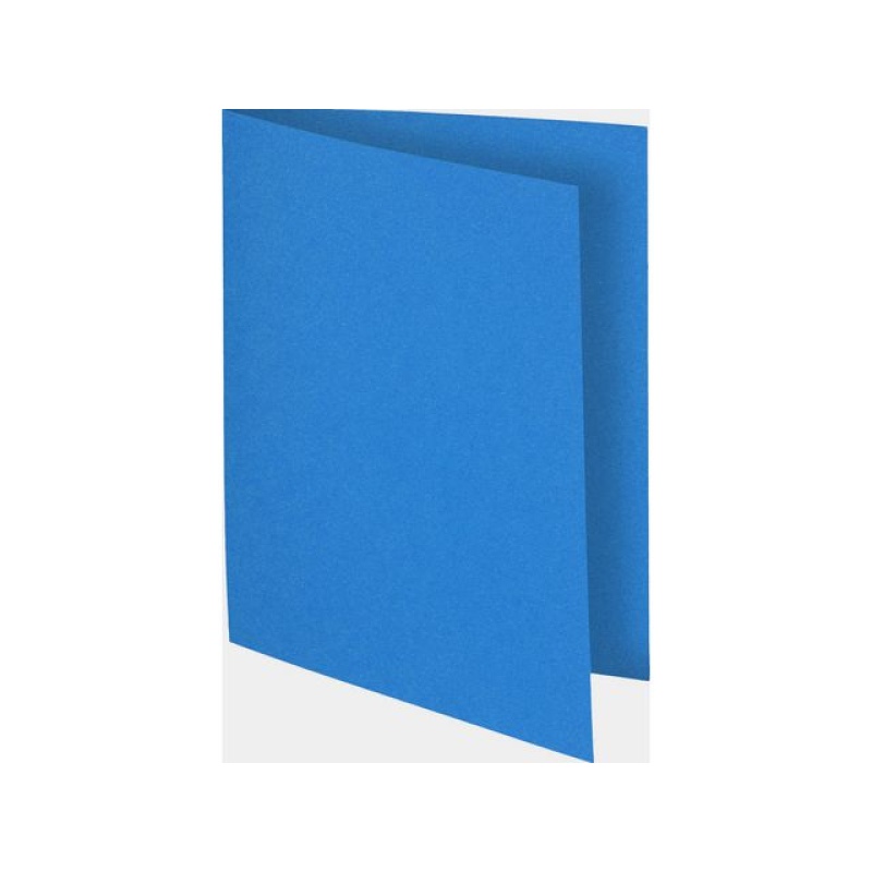 Vouwmap Flash A4 80g d.blauw/pak100