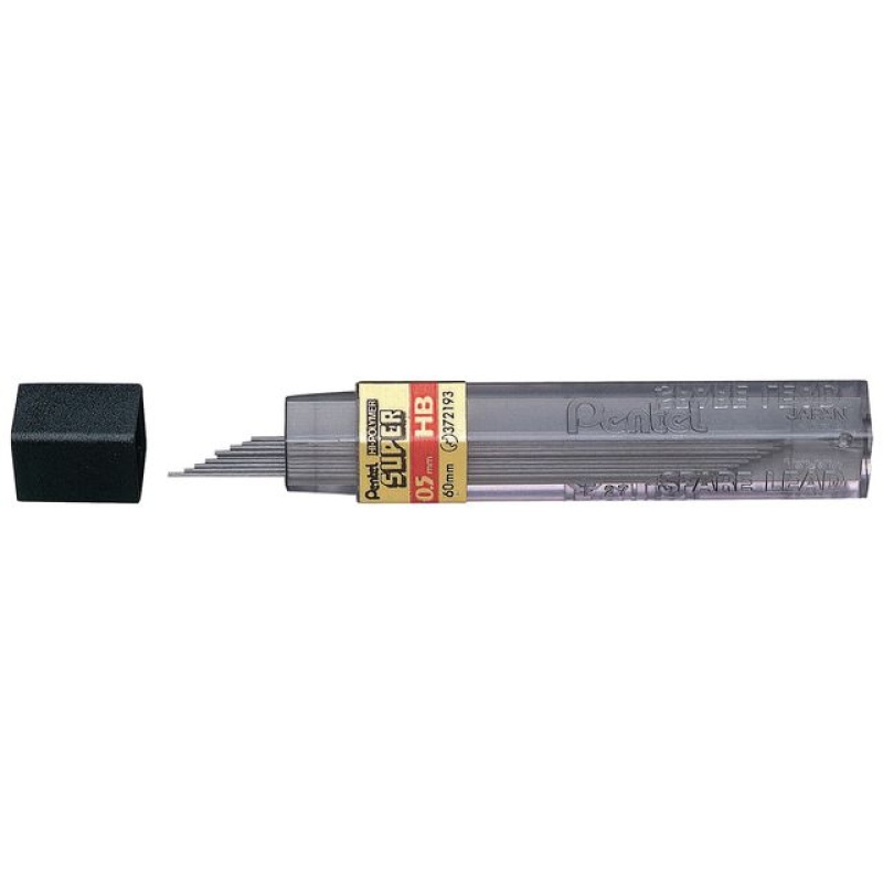 Potloodstift Pentel 0,5mm HB/pk12x12
