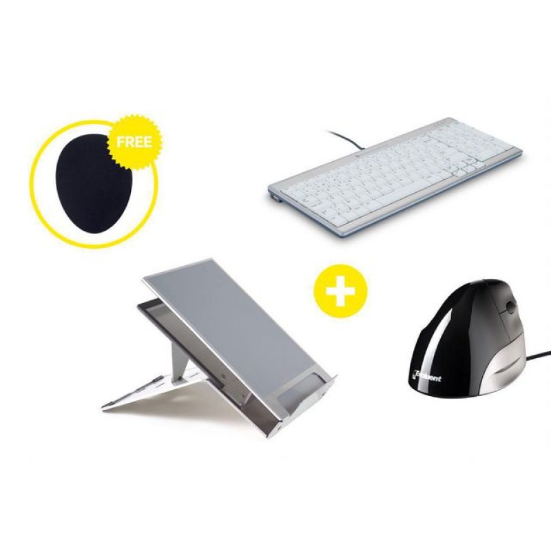 Toetsenbord B&E BE premium +muis +stand