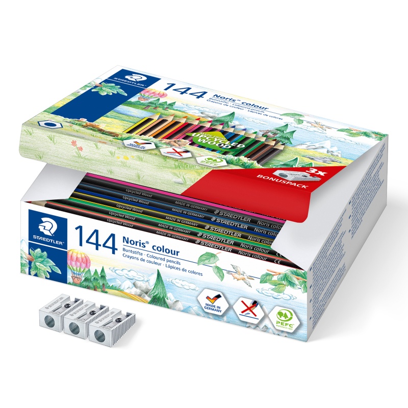 Kleurpotlood Staedtler Noris ass/pk144