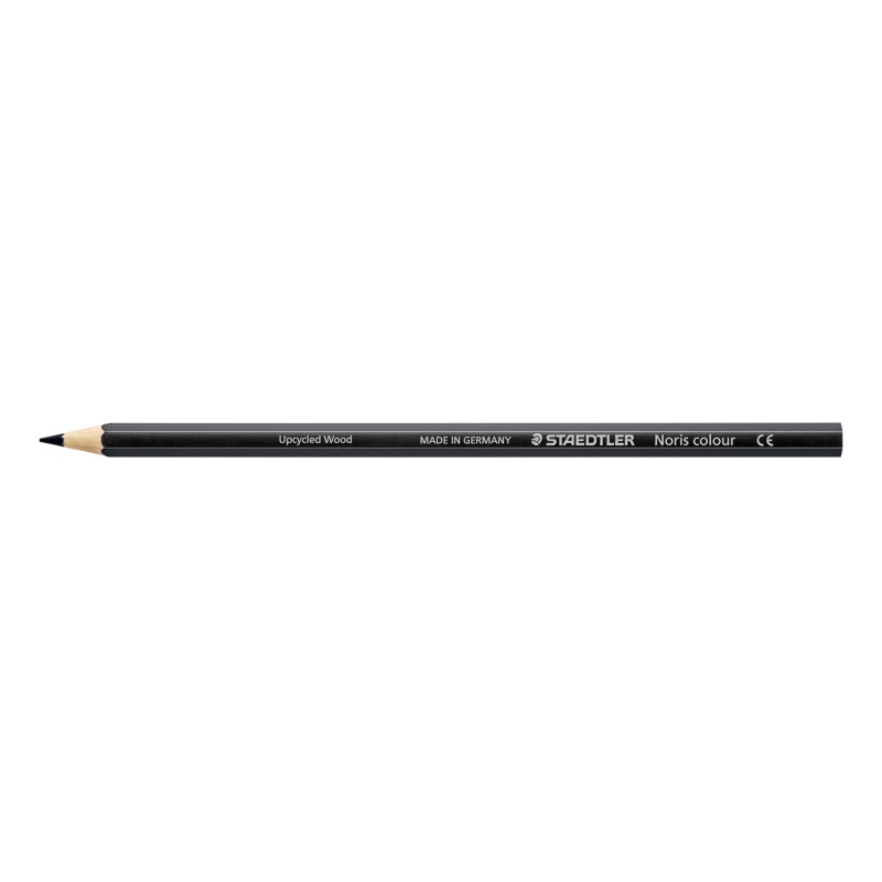 Kleurpotlood Staedtler Noris zwart/12