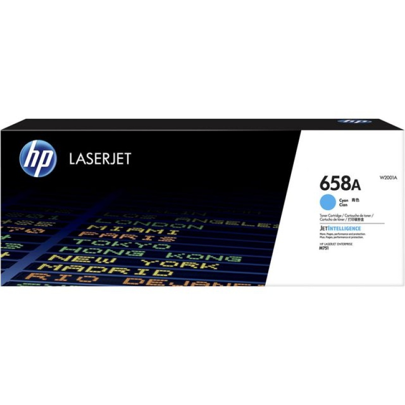 Toner HP W2001A 658A cyan