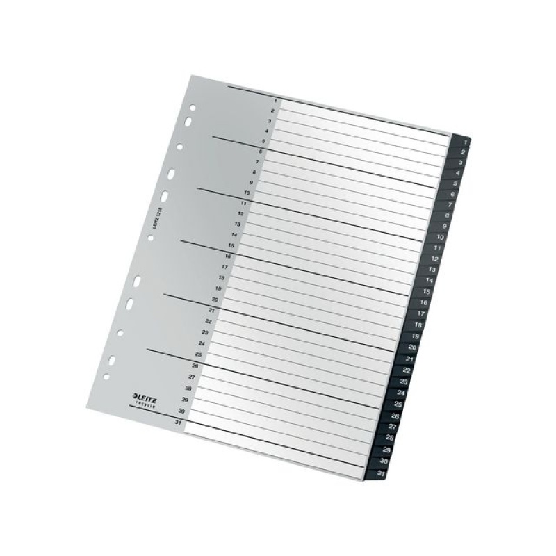 Tabblad recycled A4XL 11R PP 1-31 wt/s31