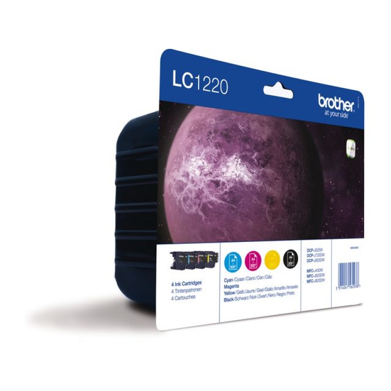 Inkjet Brother LC1220 BKCMY/pk4