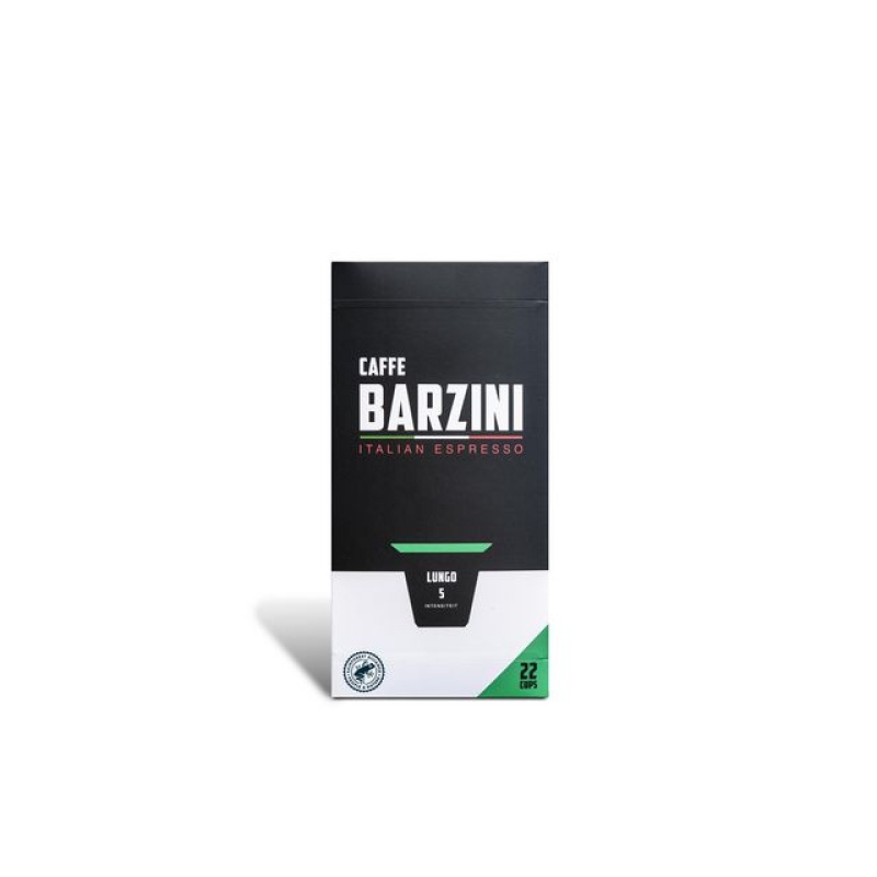 Koffie capsules Barzini Lungo RFA/pk6x22