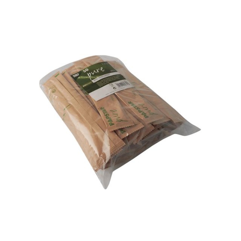 Lepel hout pure 16cm pst verpakt/pk50