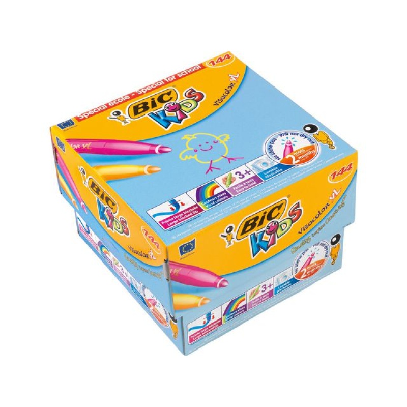 Viltstift Bic Kids Visacolor xl eco/p144
