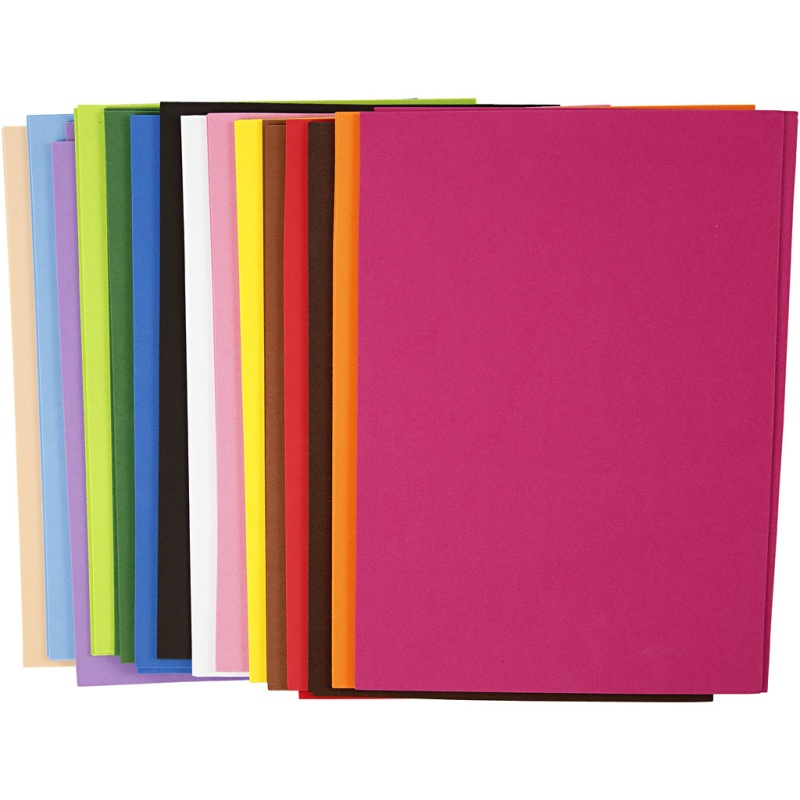 Foam vel 210x297mm 2mm EVA/pk30v