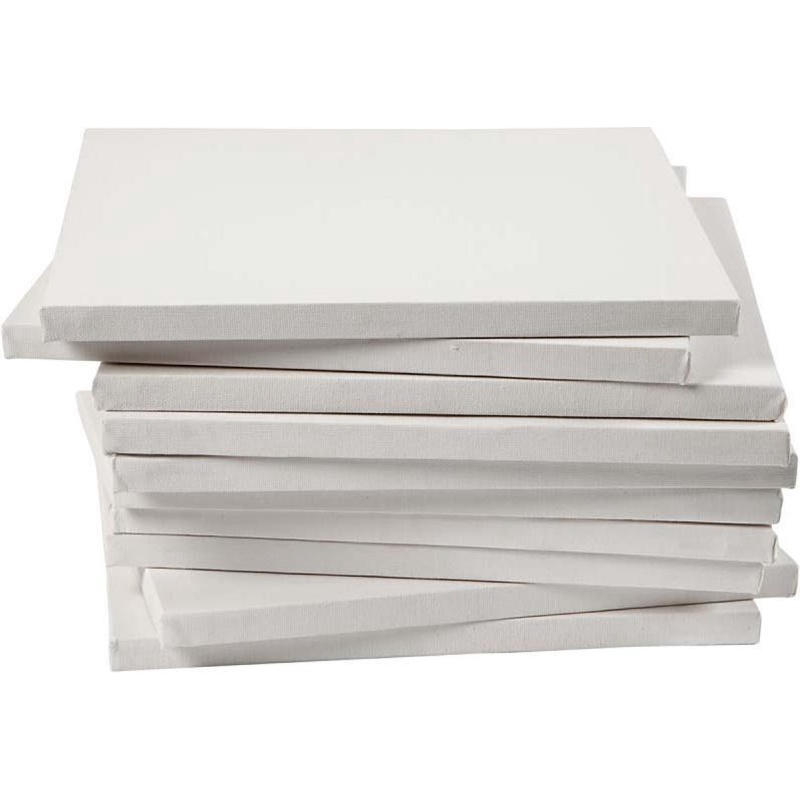 Canvas gespannen 300x300x16mm 280g/ds40