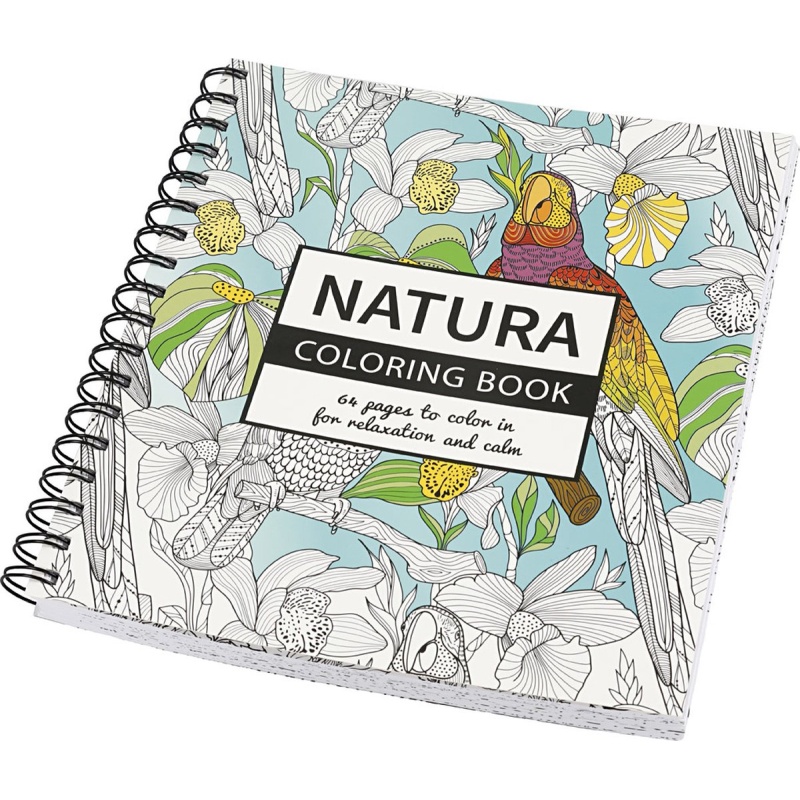 Kleurboek Natura 19,5x23cm 64 pagina's