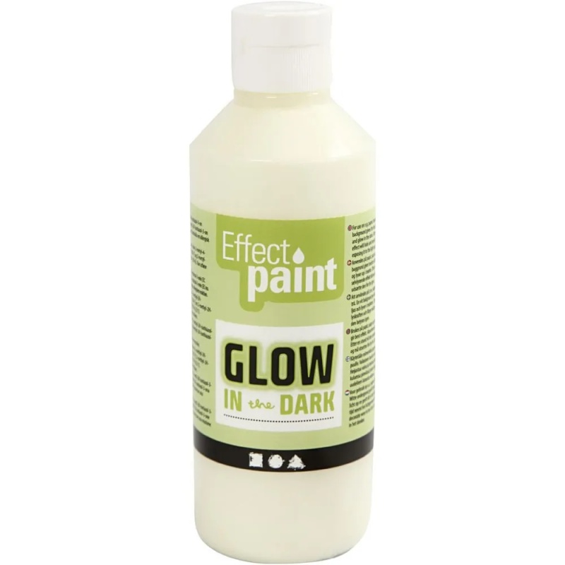 Verf lichtgevend fluoresc. geel/fl250ml
