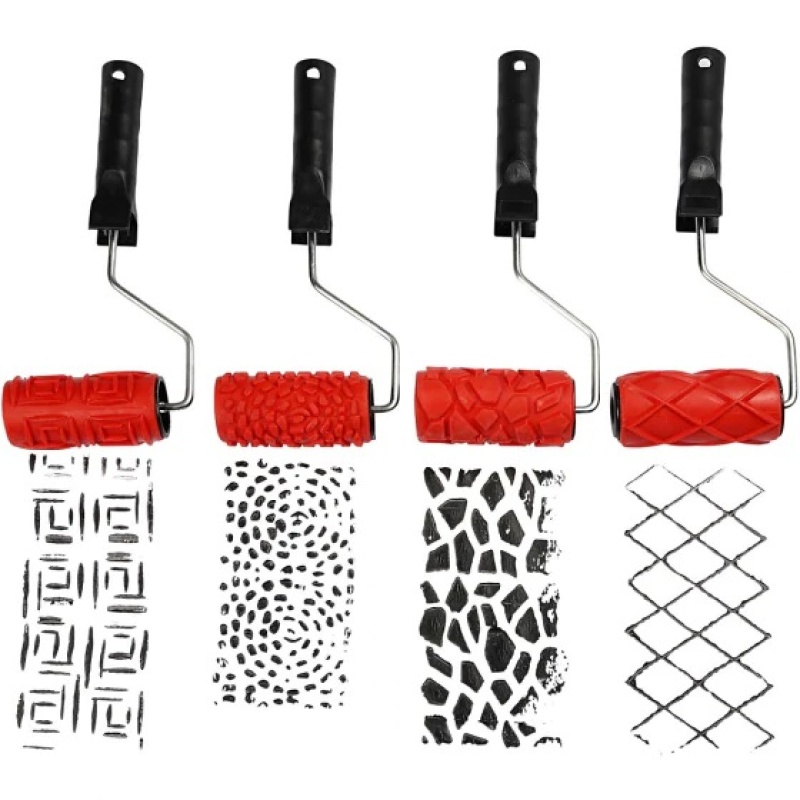 Patroonroller B10cm/pk4
