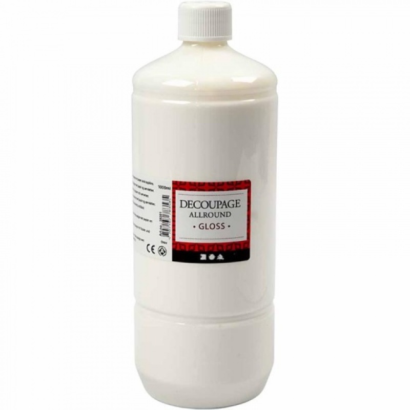 Lijmlak Decoupage glossy/fl1000ml