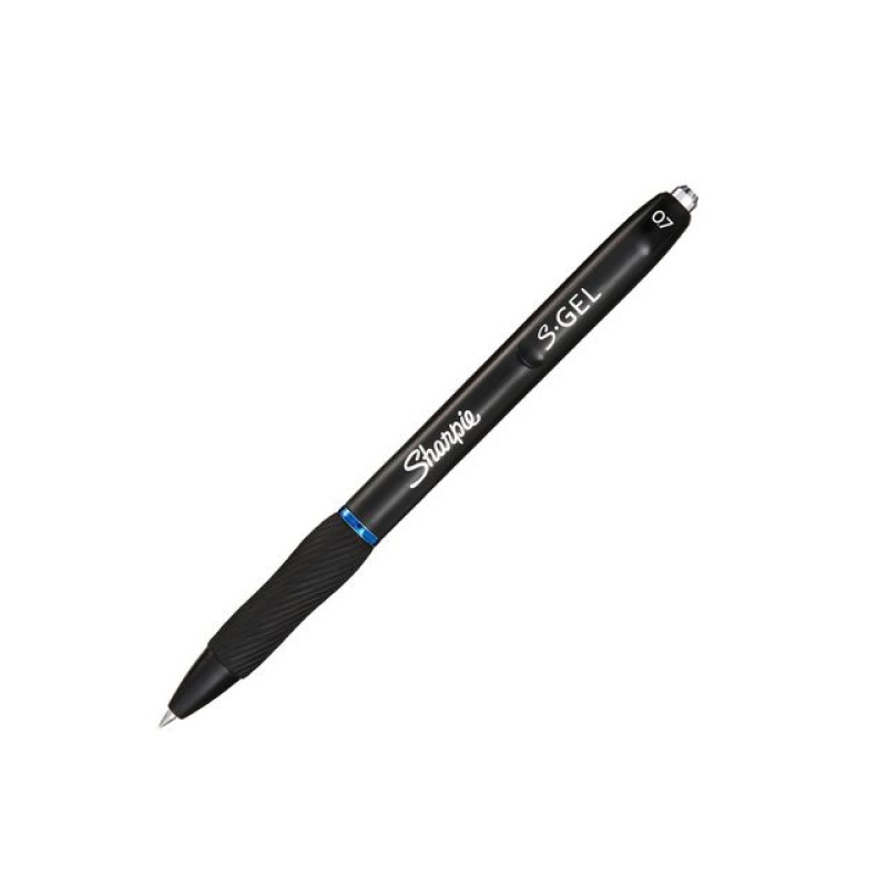 Gelpen Sharpie grip 0,7 mm blauw/pak 12