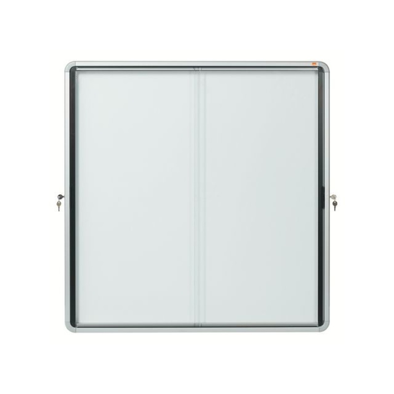 Vitrine Nobo buiten 12xA4 magnetisch