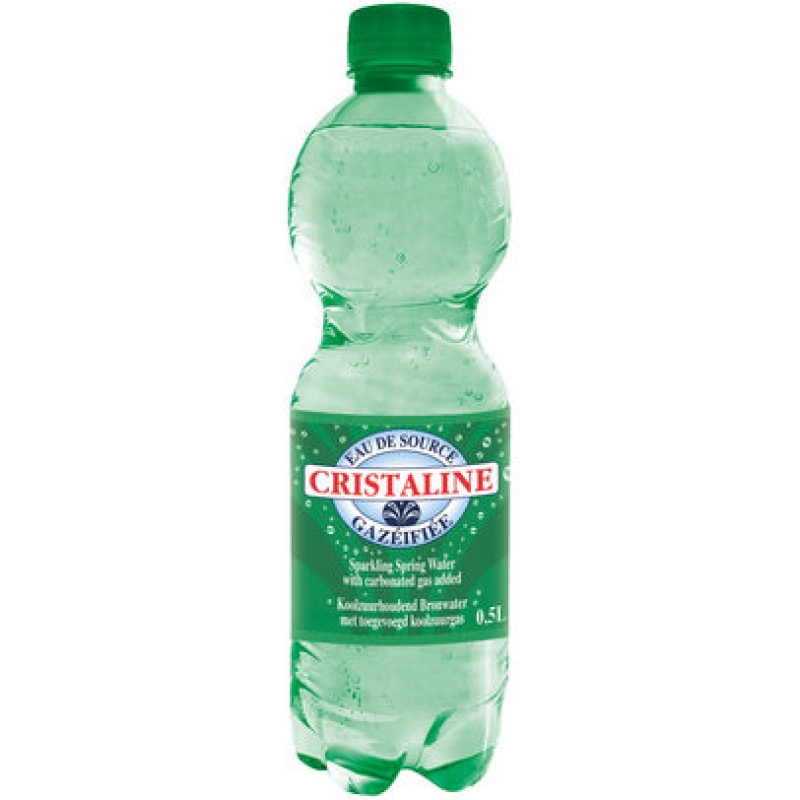 Mineraalwater Cristaline rood 50cl/pk24