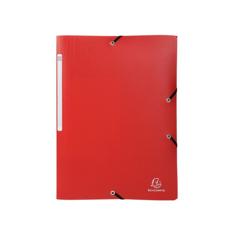 Elastomap Exacompta opaak A4 PP rood