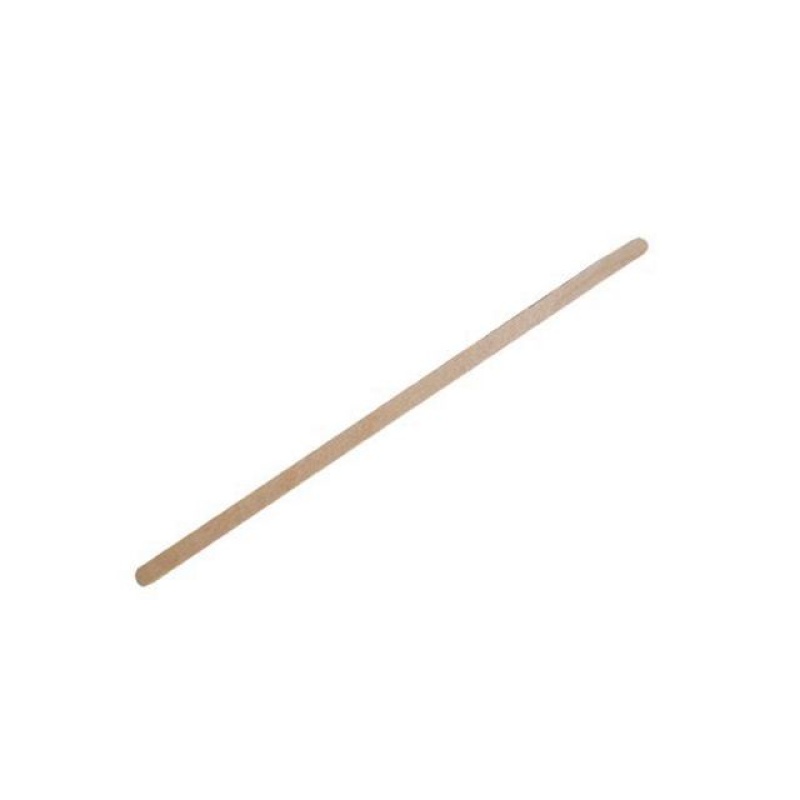 Roerstaafje hout 14cm/pk1000