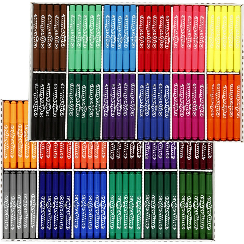 Viltstift Colortime assorti/doos 576