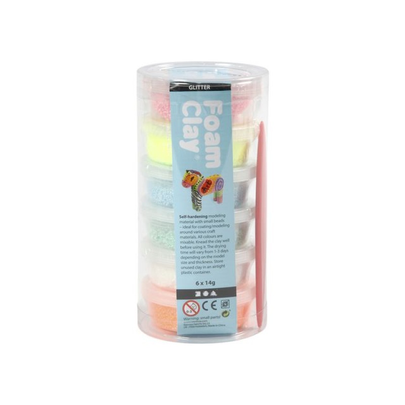 Boetseermateriaal FC glitter ass/pk6x14g
