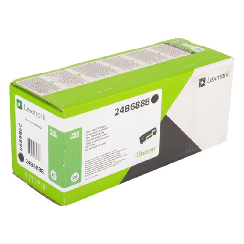 Toner Lexmark M1242 24B6888 21K zwart