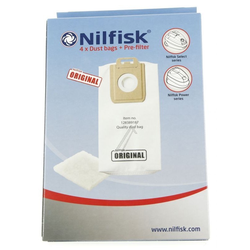 Stofzuigerzak Nilfisk origineel /pk4