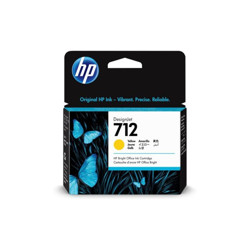 Inkjet HP 712 3ED69A 29ml geel