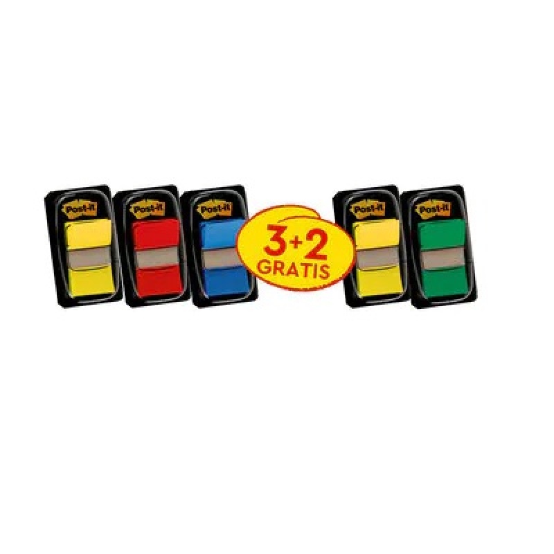 Index Post-It 25,4x43,2 VP ass/p5x50