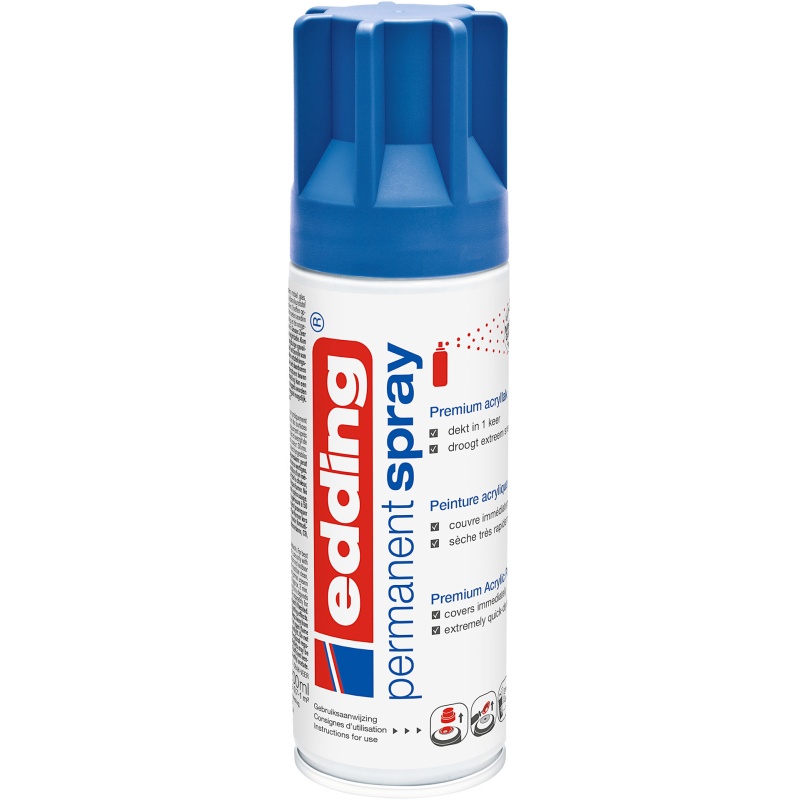 Permanent spray Edding 5200 gentiaanbl/6