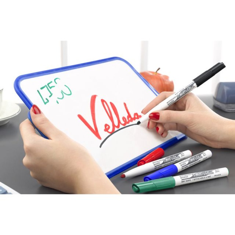 Whiteboardmarker BIC Velleda1741 ass/et4