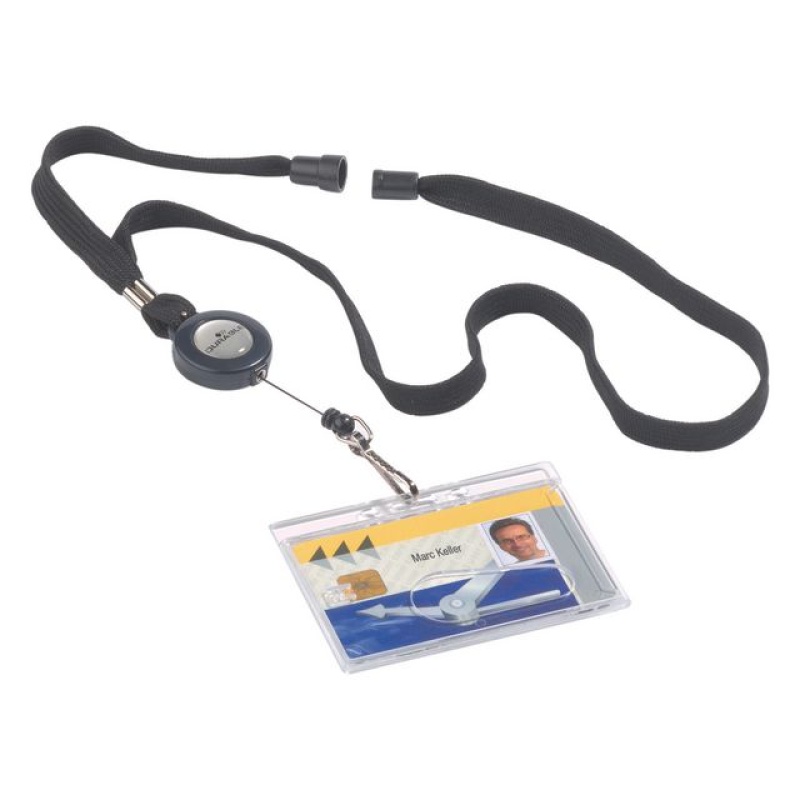 Textielkoord Durable 8223 afrolm-haak/10