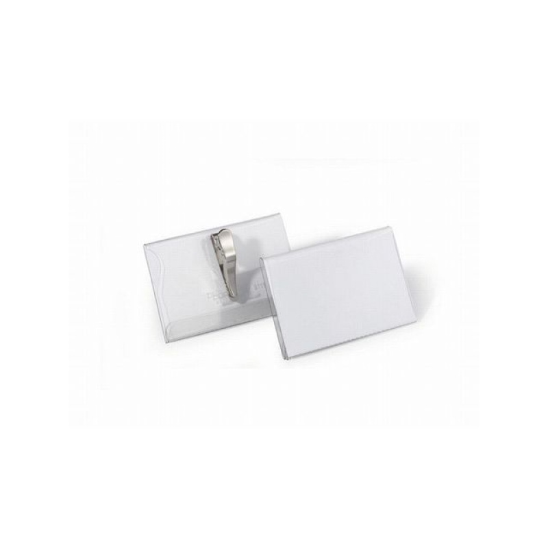 Naambadge Durable 8111 54x90 klem/ds 25