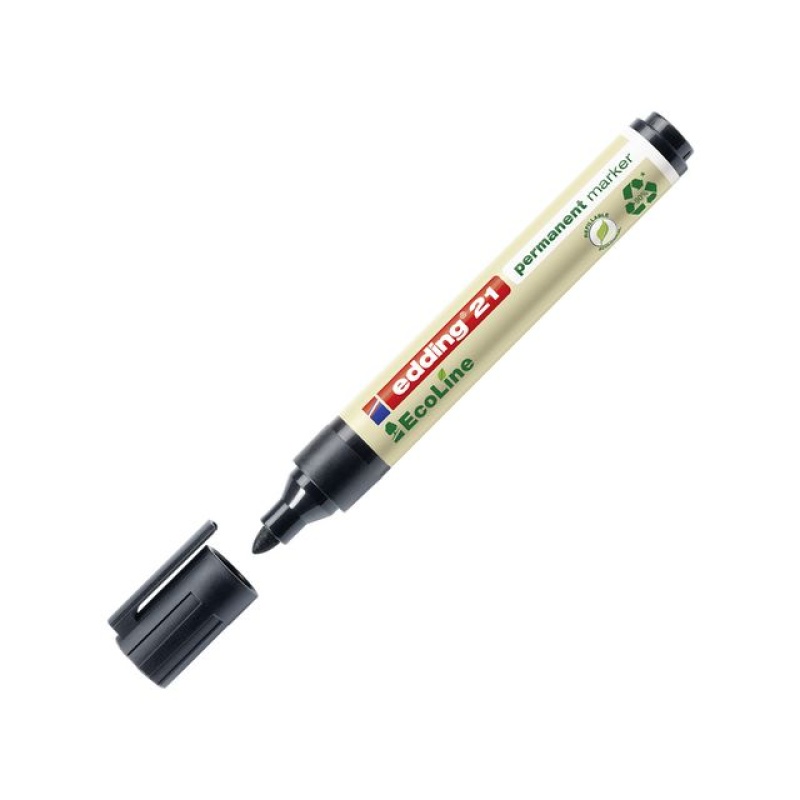 Permanent marker edding 21 eco zwart/d10