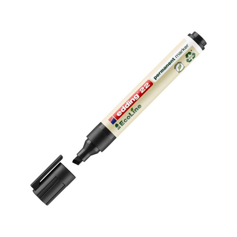 Permanent marker edding 22 eco zwart/d10