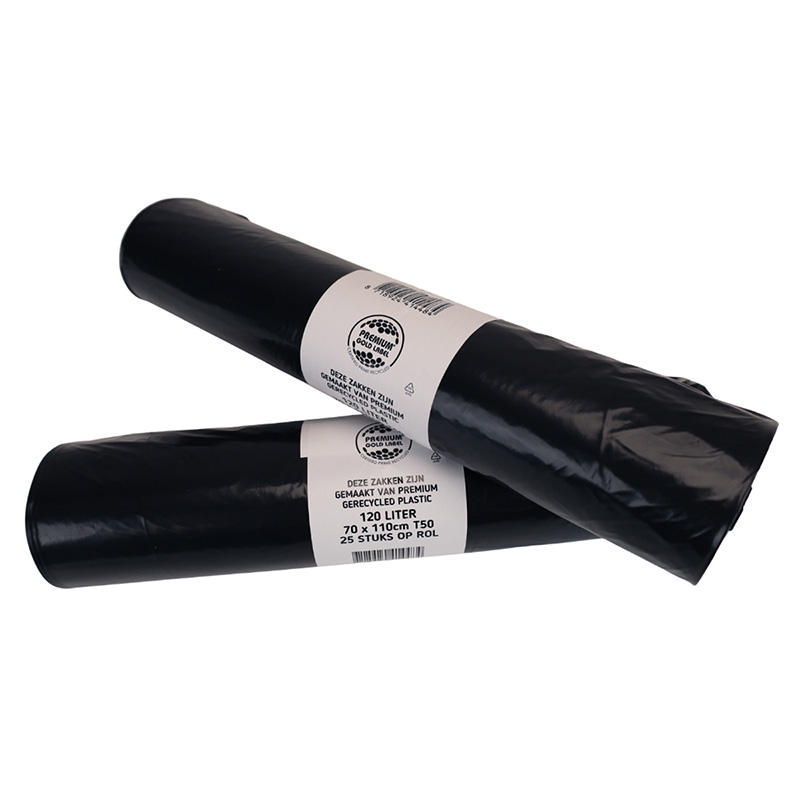 Afvalzakken LDPE 70x110x0.035 -  zwart