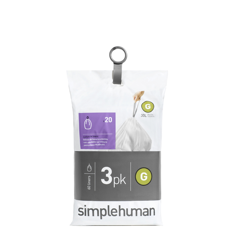 Afvalzakken Pocket Liner 30 liter (G), Simplehuman