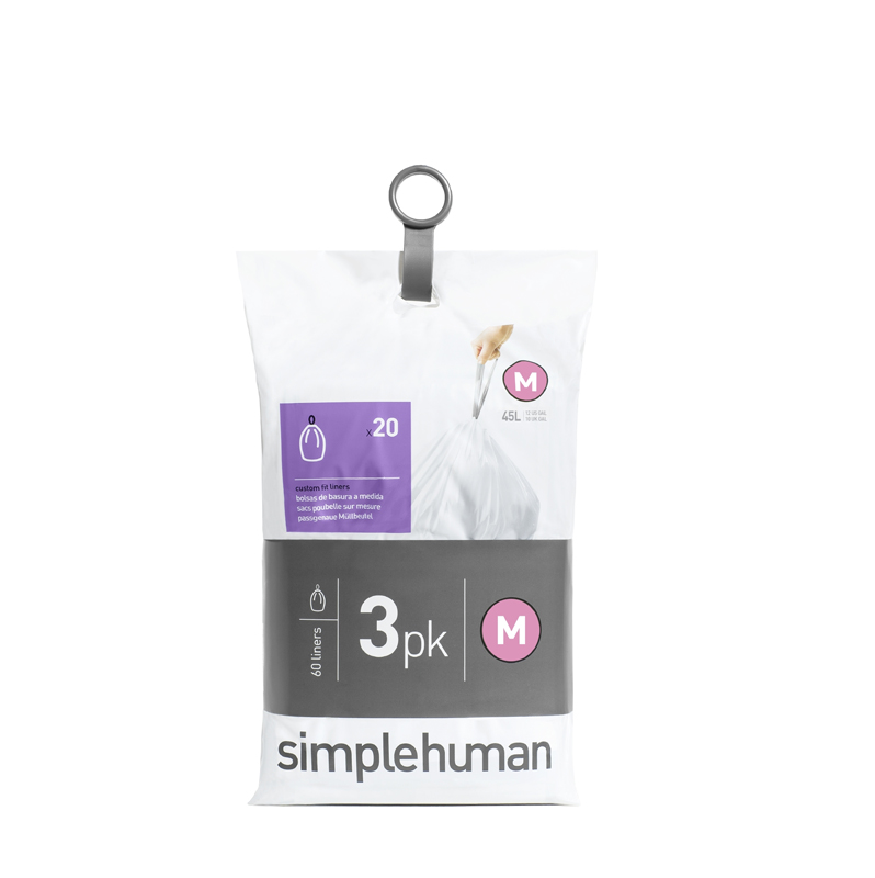 Afvalzakken Pocket Liner 45 liter (M), Simplehuman