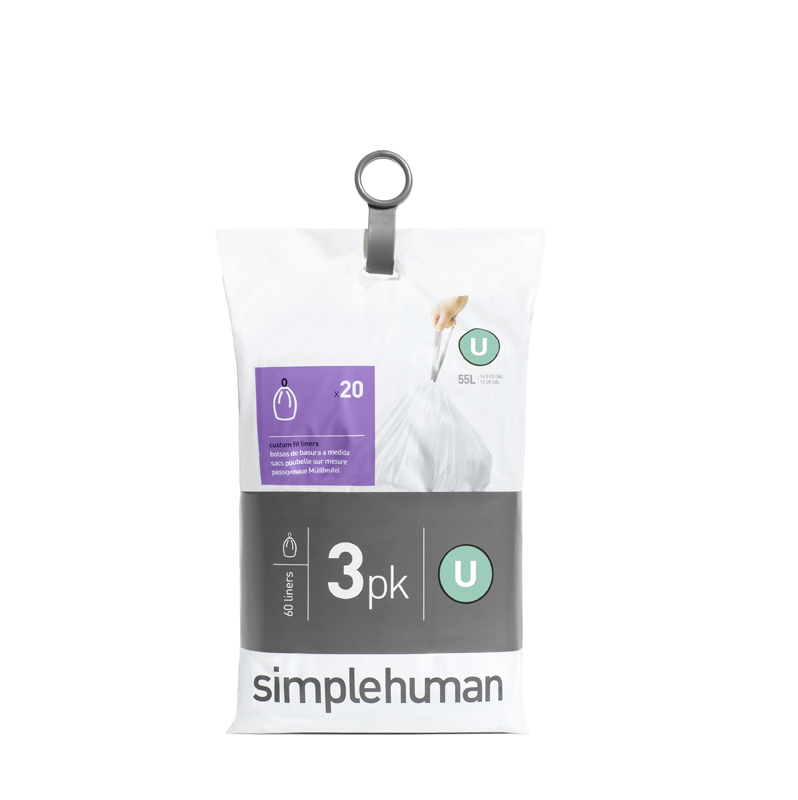 Afvalzakken Pocket Liner 55 liter (U), Simplehuman